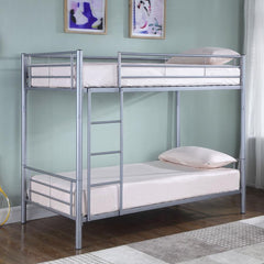 Hayward Silver Twin / Twin Bunk Bed - MyWaynesHome #