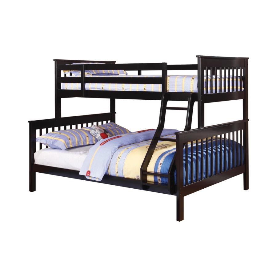 Chapman Black Twin / Full Bunk Bed - MyWaynesHome #