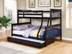 Chapman Black Twin / Full Bunk Bed - MyWaynesHome #