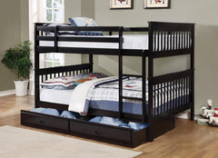 Chapman Black Full / Full Bunk Bed - MyWaynesHome #