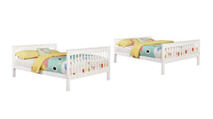 Chapman White Full / Full Bunk Bed - MyWaynesHome #