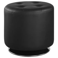 Bowman Black Accent Stool - MyWaynesHome #