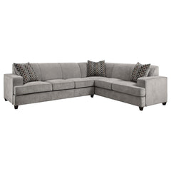 Tess Grey Sleeper Sectional - MyWaynesHome #