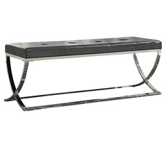 Walton Black Bench - MyWaynesHome #