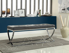 Walton Black Bench - MyWaynesHome #