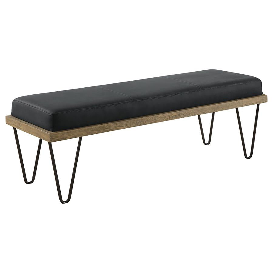 Chad Black Bench - MyWaynesHome #