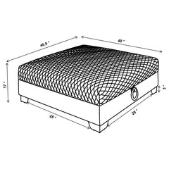 Chaviano Ivory 4 Pc Sofa Set - MyWaynesHome #