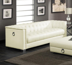 Chaviano Ivory Sofa - MyWaynesHome #