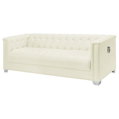 Chaviano Ivory Sofa - MyWaynesHome #