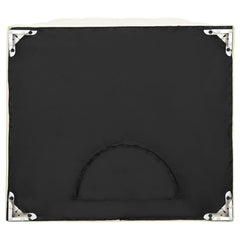 Chaviano Ivory Ottoman - MyWaynesHome #