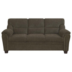 Clementine Brown Sofa - MyWaynesHome #
