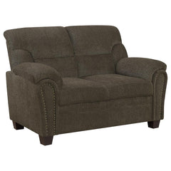 Clementine Brown Loveseat - MyWaynesHome #