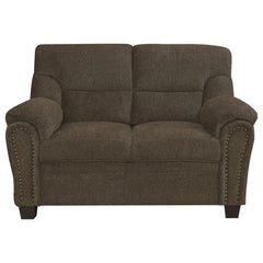 Clementine Brown Loveseat - MyWaynesHome #