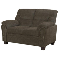 Clementine Brown Loveseat - MyWaynesHome #