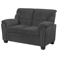 Clementine Grey Loveseat - MyWaynesHome #