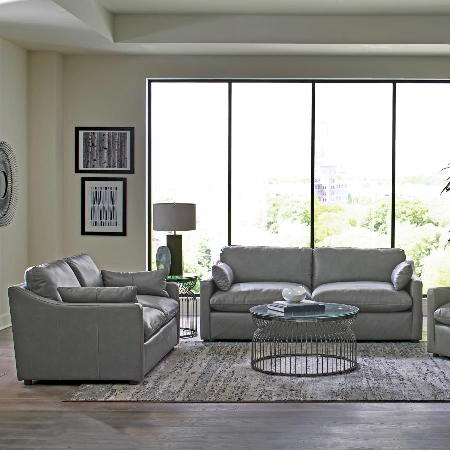 Grayson Grey 2 Pc Sofa Set - MyWaynesHome #