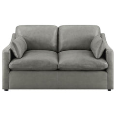 Grayson Grey Loveseat - MyWaynesHome #
