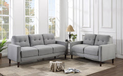 Bowen Grey 2 Pc Sofa Set - MyWaynesHome #