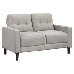 Bowen Beige Loveseat - MyWaynesHome #