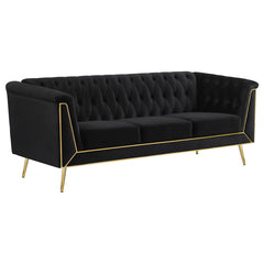 Holly Black Sofa - MyWaynesHome #