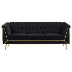Holly Black Sofa - MyWaynesHome #