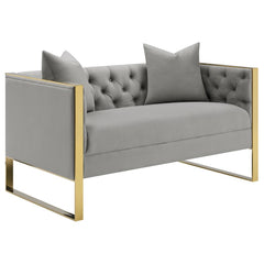Eastbrook Grey Loveseat - MyWaynesHome #
