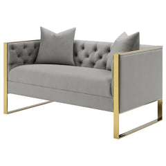 Eastbrook Grey Loveseat - MyWaynesHome #
