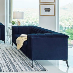 Chalet Blue Loveseat - MyWaynesHome #