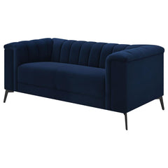 Chalet Blue Loveseat - MyWaynesHome #