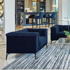 Chalet Blue Chair - MyWaynesHome #