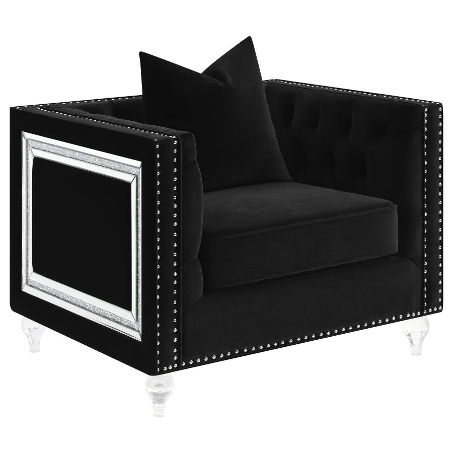 Delilah Black Chair - MyWaynesHome #