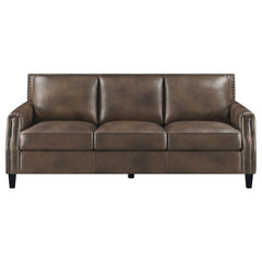 Leaton Brown 2 Pc Sofa Set - MyWaynesHome #