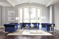 Bleker Blue 2 Pc Sofa Set - MyWaynesHome #
