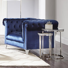 Bleker Blue Chair - MyWaynesHome #