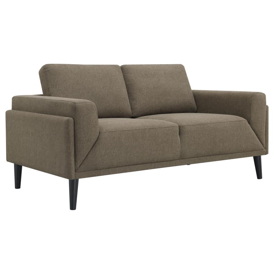 Rilynn Brown Loveseat - MyWaynesHome #