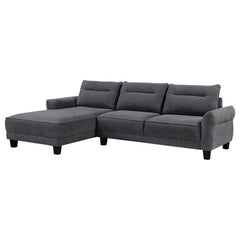 Caspian Grey Sectional - MyWaynesHome #