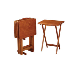 Donna Brown Tv Tray Table Set - MyWaynesHome #