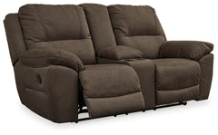 Next-Gen Gaucho Reclining Loveseat with Console - MyWaynesHome #