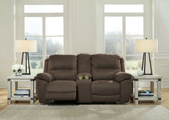 Next-Gen Gaucho Reclining Loveseat with Console - MyWaynesHome #