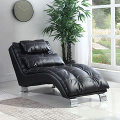 Dilleston Black Chaise - MyWaynesHome #