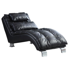 Dilleston Black Chaise - MyWaynesHome #