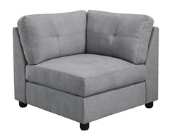 Claude Grey 7 Pc Sectional - MyWaynesHome #