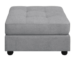 Claude Grey Ottoman - MyWaynesHome #