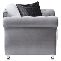 Frostine Silver Chair - MyWaynesHome #