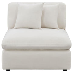 Hobson Ivory Armless Chair - MyWaynesHome #