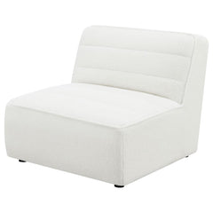 Sunny White Armless Chair - MyWaynesHome #