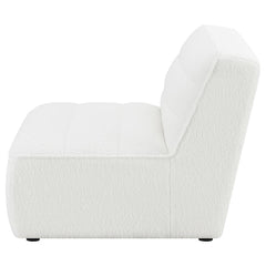 Sunny White Armless Chair - MyWaynesHome #