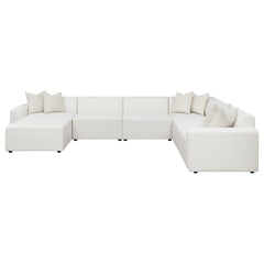 Freddie White 7 Pc Sectional - MyWaynesHome #