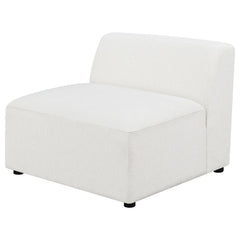 Freddie White Armless Chair - MyWaynesHome #