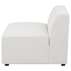 Freddie White Armless Chair - MyWaynesHome #